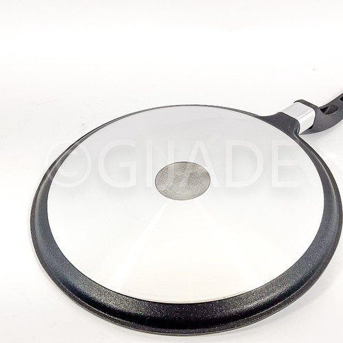 Grand Chef Crepe Grillpfanne 10 Zoll Mad in Italy Schwarz Neu - Bild 4 von 8