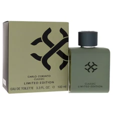 Carlo Corinto Classic Limited Edition 3.3 oz Cologne for Men New In Box