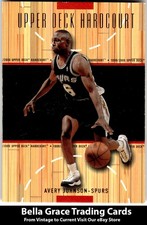 1999-00 Upper Deck Hardcourt #50 Avery Johnson San Antonio Spurs NBA Basketball