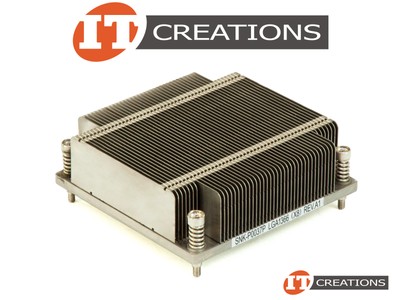 LOT OF 4 SUPERMICRO 1U HEATSINK - SCREW DOWN LGA1356 / 1366 SOCKETS SNK-P0037P