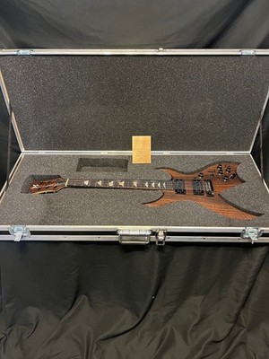 2025 Neal Moser Bich 6 Guitar-BC Rich-Natural Xotic Wood Top/Korina Body W/Case