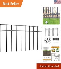Small/Medium Animal Barrier Fence 25 Pack 20 In L X 10 In H Underground Decorat