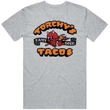 Torchy's Tacos Tex Mex Grill Mexican Food Restaurant Logo T Shirt