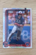 2025 Topps Chrome Logofractor Edition - Angel Martinez, Angel Martinez #155 (RC)