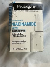 Neutrogena Hydro Boost Niacinamide Serum 10 Fragrance Free 1oz New