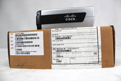 Cisco CIVS-IPC-6000P HD Box IP Camera 1080P P-Iris Lens 3.1-8 mm
