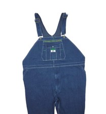 Liberty Bib Overalls Jeans Big Men Sz 58 x 30 Blue Denim Cotton Carpenter Farmer