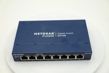 NETGEAR-ProSafe 8 Port Gigabit Switch GS108 V3 No Power Cable - Free Shipping