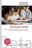Lambert M. Surhone (U. A.) | York House School | Taschenbuch | Englisch (2026)