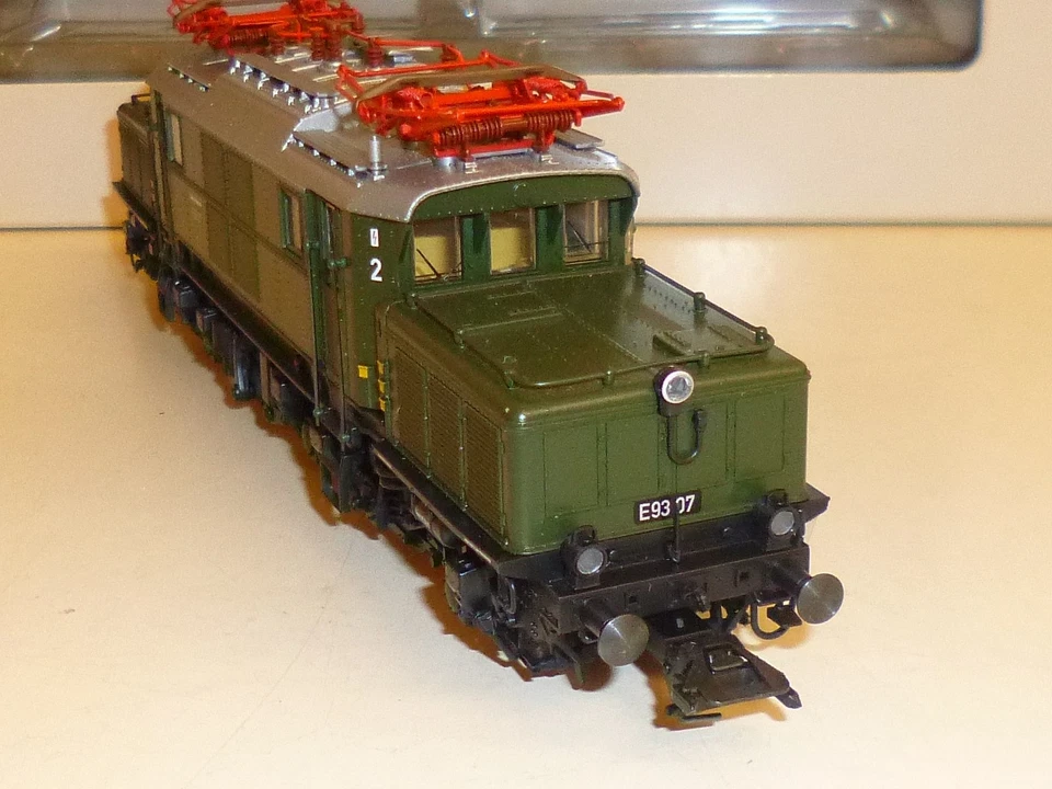 Märklin H0: 37870 E-Lok BR E 93 07 DB, Ep III, grün, (Insider), mfx+, Sound OVP - Bild 4 von 4