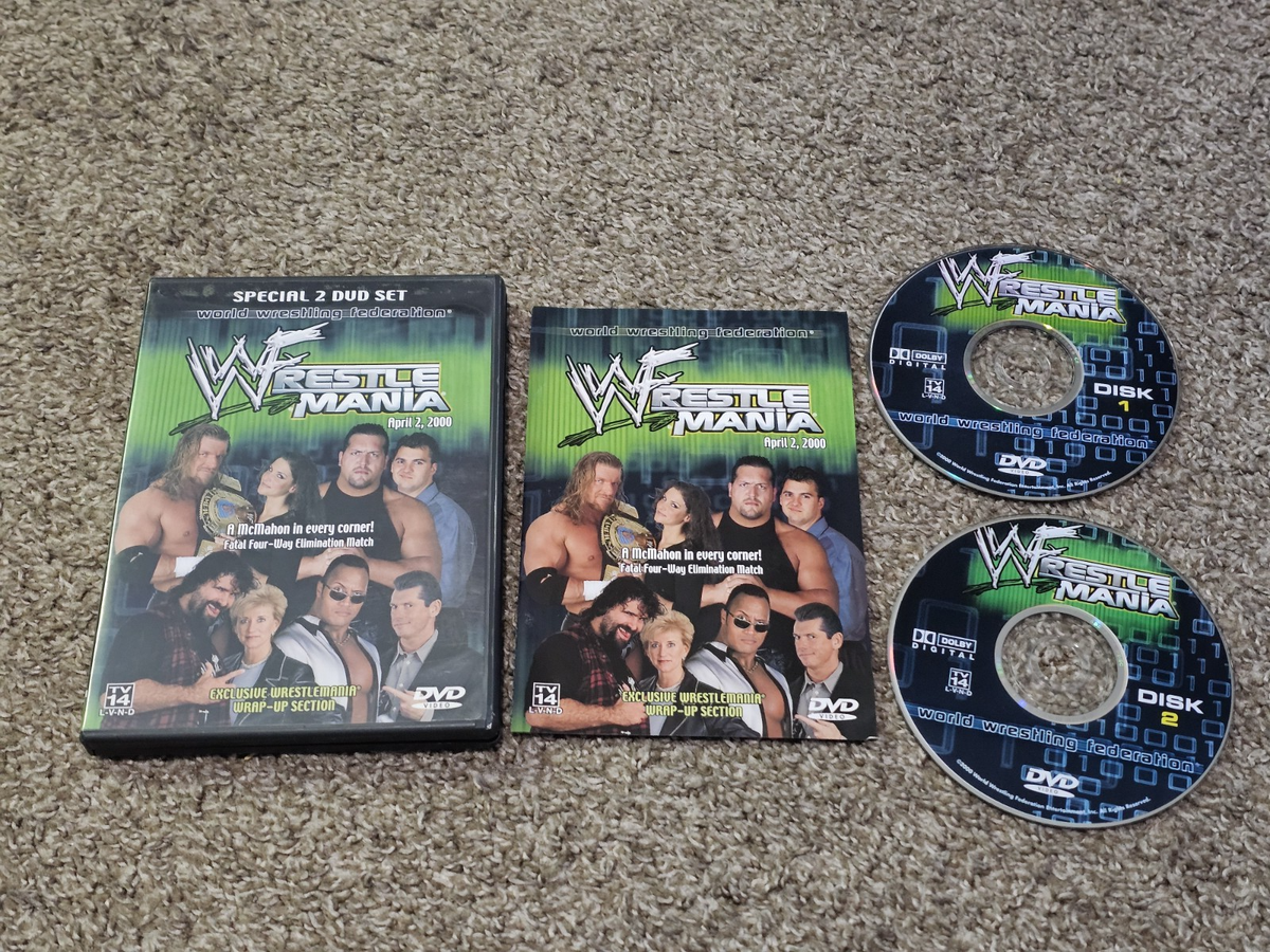 Buy WWF - WrestleMania 16 (DVD, 2000) online | eBay