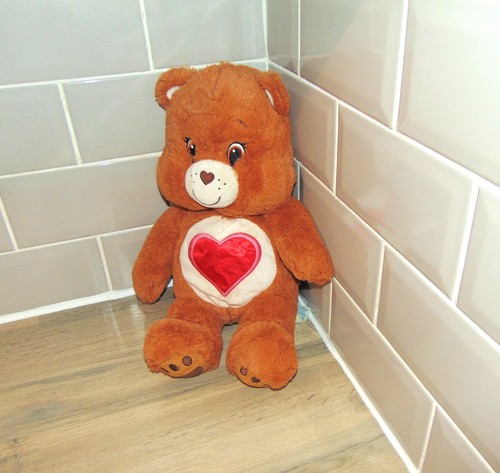 Peluche Costruisci Un Orso Cura Orsi Cuore Tenero 18" Giocattolo Morbido Marrone Love BAB - Foto 2 di 10