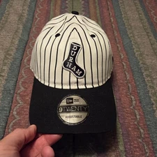 Durham Bulls Negro League BLACK SOX New Era 9TWENTY Adjustable Cap Curved Bill