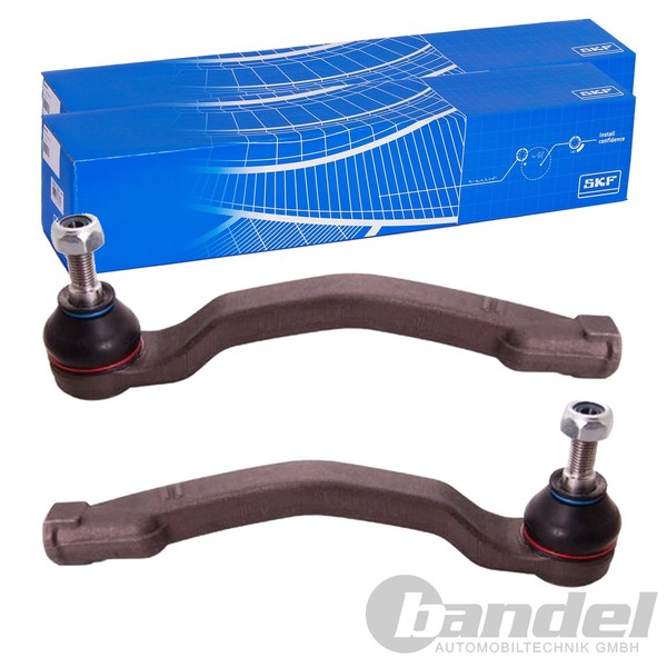 2X SKF Spurstangenkopf Links+Rechts Passend FüR Renault Clio Grand Megane ScÉNic-image