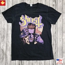 Trending Ghost Shirt Unisex Black Tour Band Metal Graphic Tee T-Shirt Concert