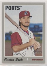 2019 Topps Heritage Minor League Edition Austin Beck #136 uk2