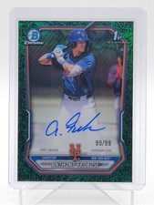 ANTHONY FROBOSE 2026 BOWMAN CHROME 1ST GREEN GRASS REFRACTOR AUTO 99/99 Q3967