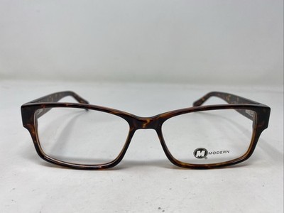 Modern Optical NTC-1 TORTOISE 54-17-145 Plastic Full Rim Eyeglasses Frame AJ26