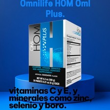 Omnilife HOM Oml Plus. Es un suplemento alimenticio en polvo sabor mandarina...