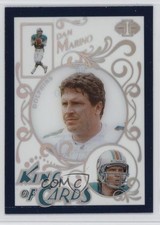 2021 Panini Illusions King of Cards Sapphire Dan Marino #KC-18 HOF 14mg