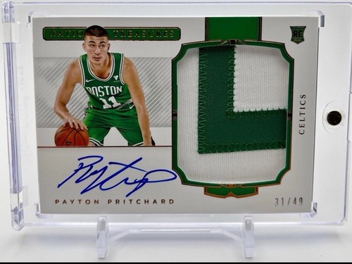 Payton Pritchard [Patch Horizontal Autograph] #148 2020 Panini National Treasures card