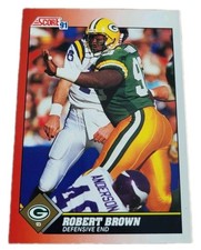 1991 Score Robert Brown Green Bay Packers #193 NFL Football Card (O3