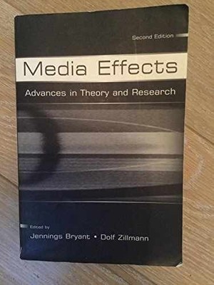 Media Effects: Advances - Paperback, by Bryant Jennings; Zillmann - Acceptable r
