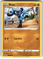 Riolu 078/172 Brilliant Stars Common Pokemon Card