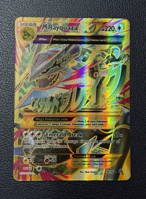2015 Pokemon Mega Rayquaza EX Full Art 98/98 XY Ancient Origins
