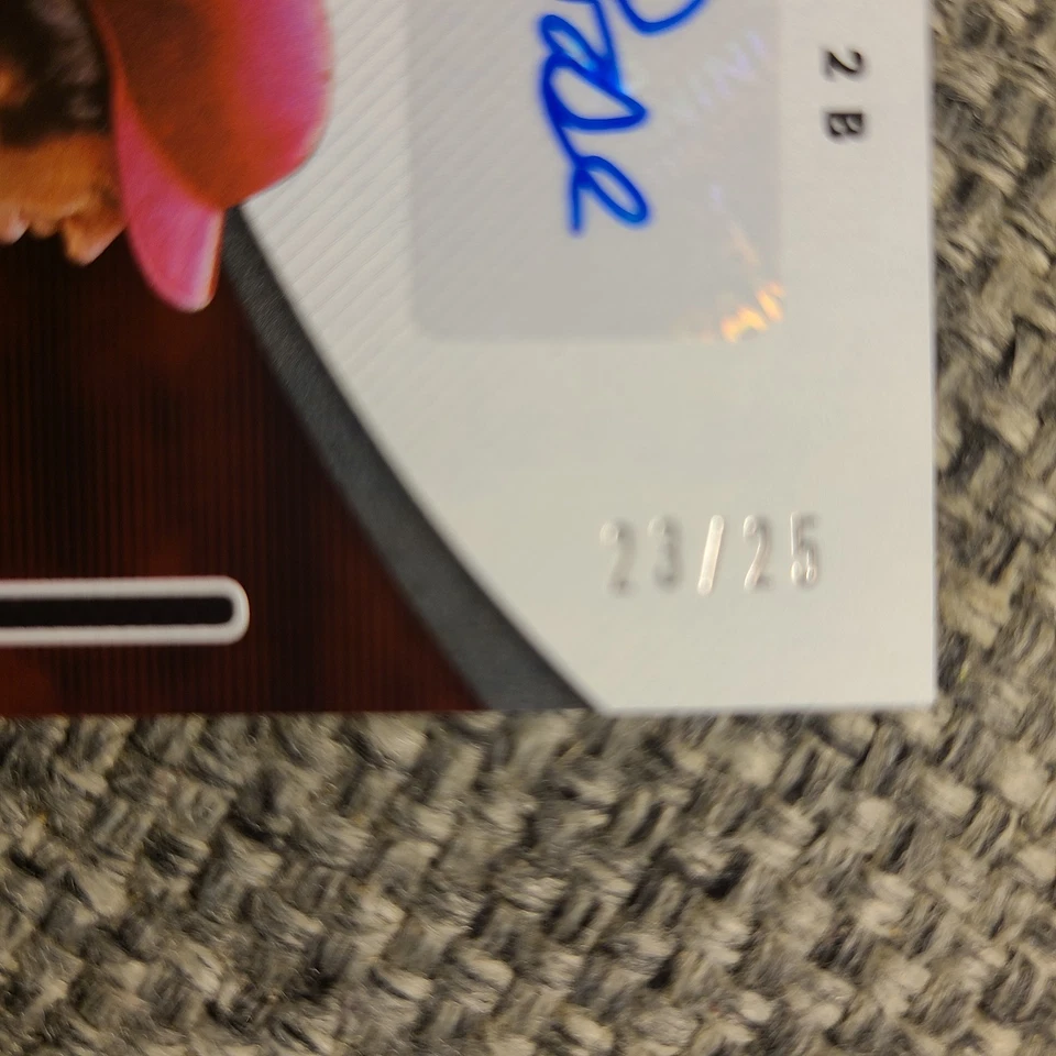 Playoff Absolute Red/25 tinta icónica autógrafo Pete Rose Cincinnati Reds Foto 2 de 3