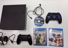 Sony PlayStation 4 PS4 500GB Console Bundle 2 X Controller And Games