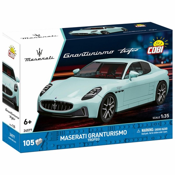 Cobi Klemmbaustein-Set Maserati Granturismo Trofeo, 105 Teile, Kunststoff, 24577-image