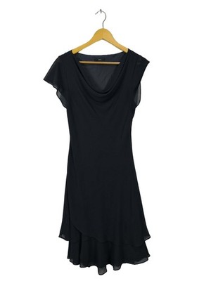 ZERO Cocktailkleid Damen Kleid Gr. DE 40 dunkelblau Elegant