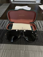 Gucci Sunglasses with Case, Branded Gucci Carry bag, And Gucci Cleaning Cloth