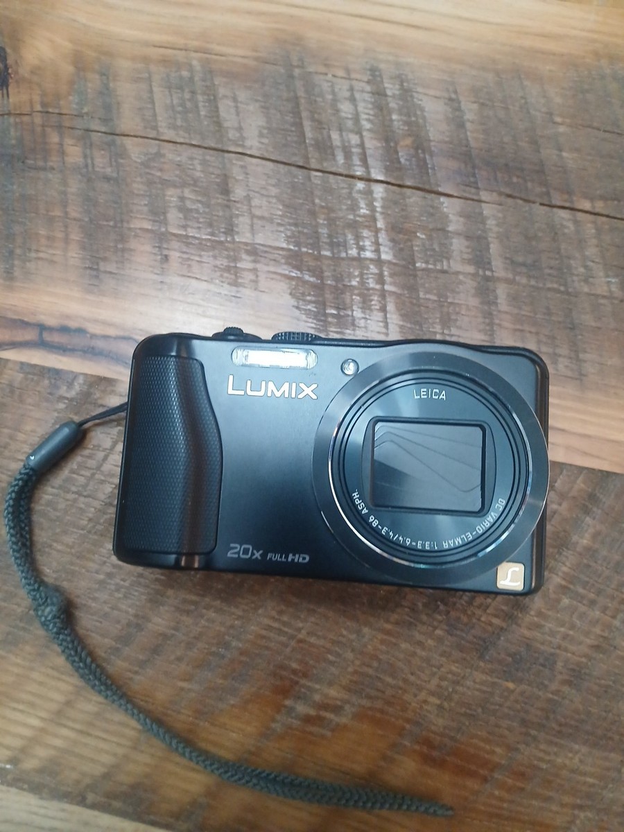 PANASONIC LUMIX DMC-ZS25 16MP 20x Zoom Digital Camera Black