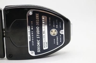 sekonic studio deluxe モデルL−398 Sekonic L-398A STUDIO DELUXE III Analog Light Meter