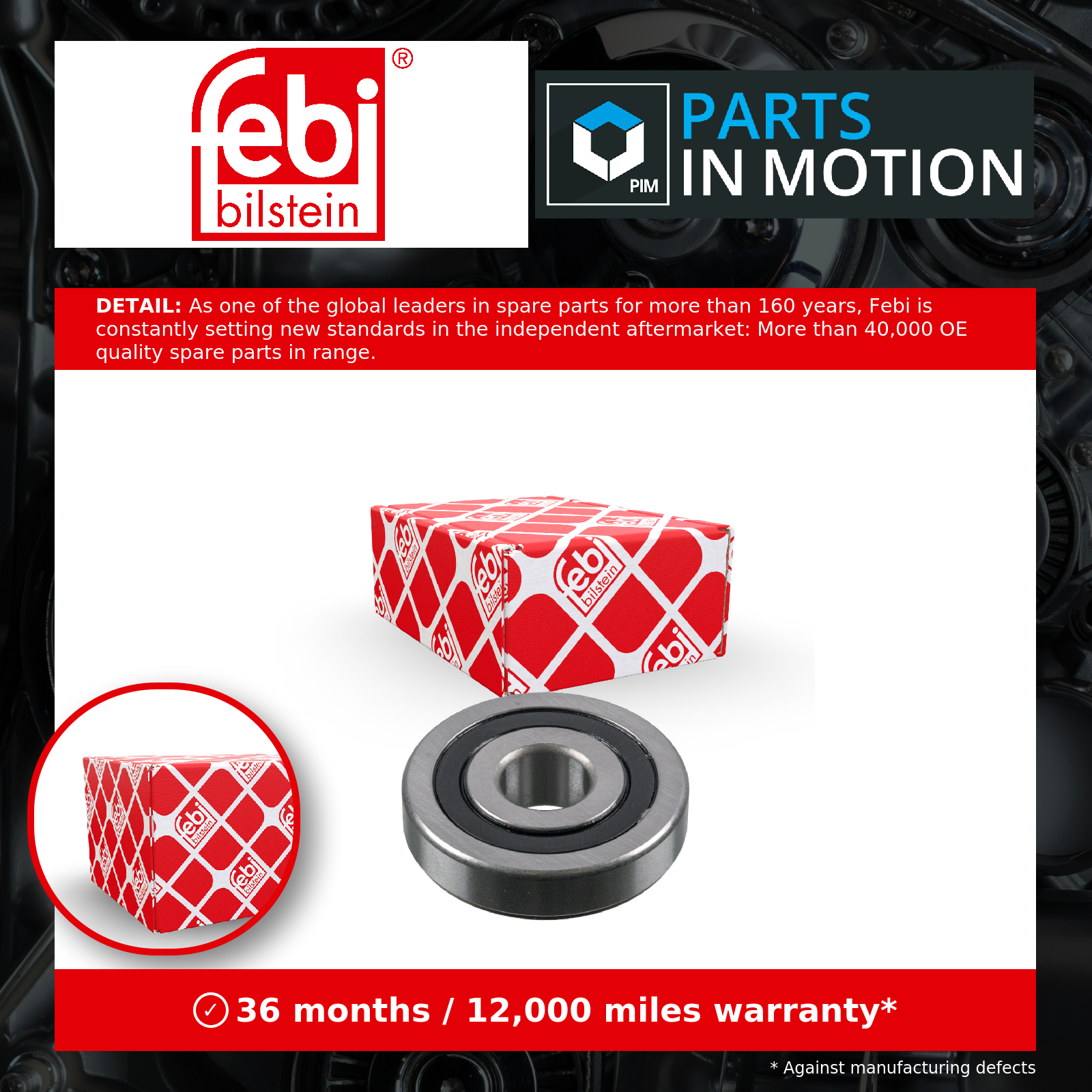 Strut Anti Friction Bearing fits RENAULT TRAFIC FGMK, Mk2, Mk3 2001 on Mount New