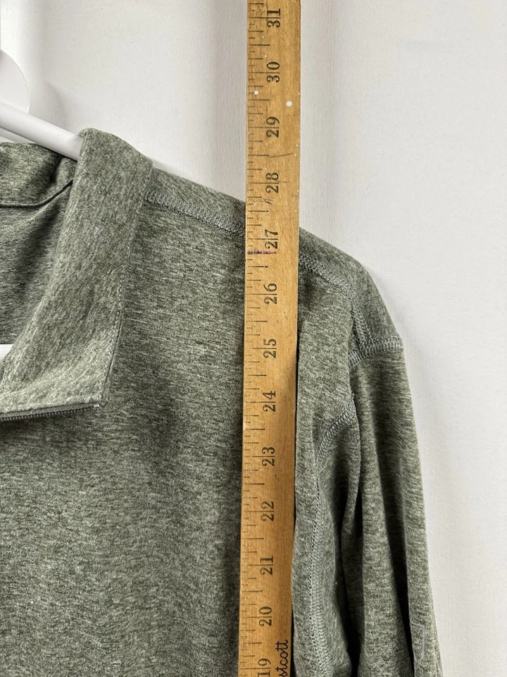 Camisa Eastern Mountain Sports Techwick Cuarto 1/4 Cremallera Manga Larga Capa Base XL Foto 4 de 4