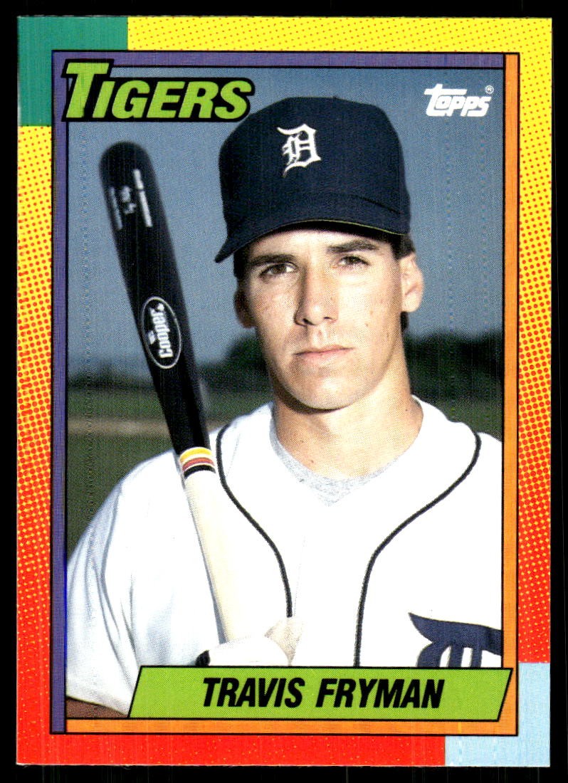 Travis Fryman 1990 Topps Traded #33T Tigers FREE SHIPPING StackedPacks