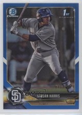 2018 Bowman Draft Chrome Blue Refractor 40/150 Jawuan Harris #BDC-85 0w47