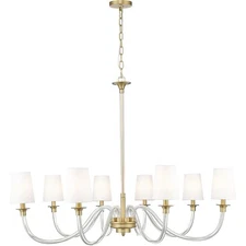 Z-Lite 1950-8RB Katerina 8 Light 46 inch Rubbed Brass Chandelier Ceiling Light