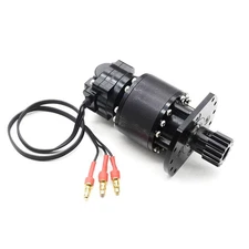 1/12 1/14 Metal Rotary Motor W/Bullet Connector for RC Digger Loader Dumper Part