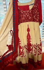 Indian/Pakistani Heavy Embroidery Party Wear Anarkali Salwar Kameez