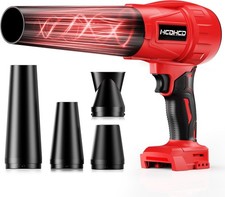 Cordless Leaf Blower Milwaukee M18 18V Battery,580000RPM Turbo Jet Blower wit...
