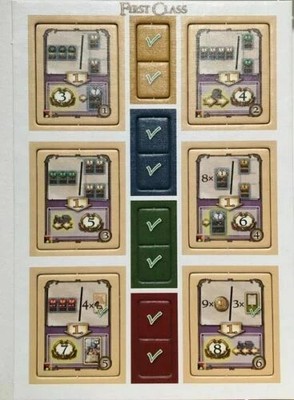 First Class Brettspiel Ausschreibung Mini Erweiterung Promo Deutsch + Englisch