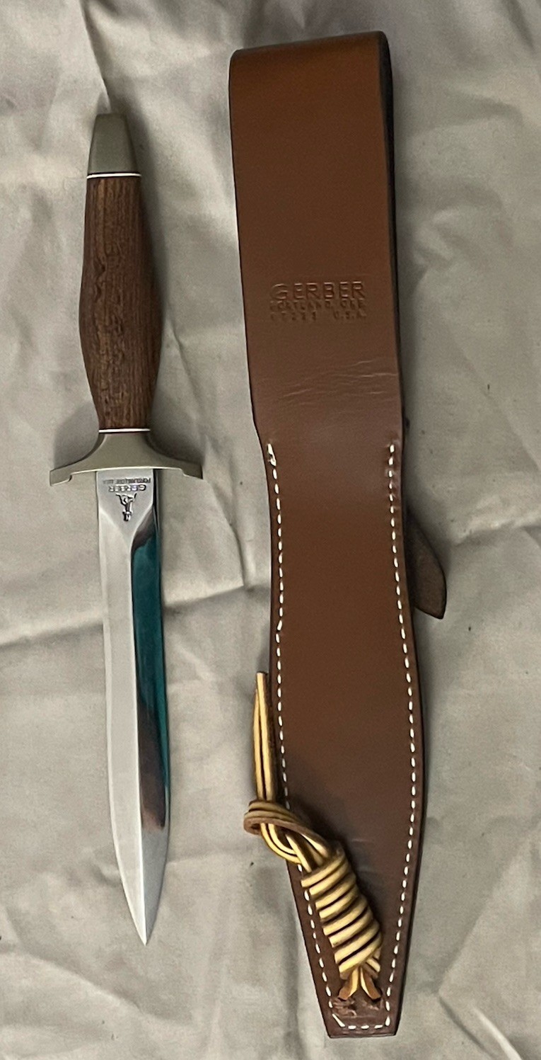 GERBER MARK 2 II Presentation  Knife Dagger , New In Box