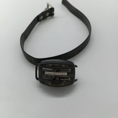 DogWatch BLF 200 S-15 Hidden Fence Receiver Collar Black Untested Broken Loop ca
