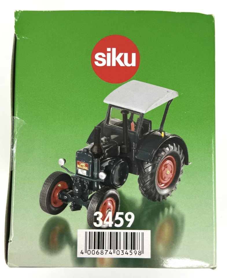 Siku Farmer Classic Lanz Bulldog Tractor 1:32 Die-Cast Metal Modelo Juguete 3459 Foto 3 de 4