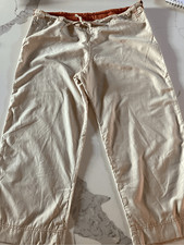 prAna Breathe Khaki Sz L Hiking Pants Drawstring Capri Lightweight