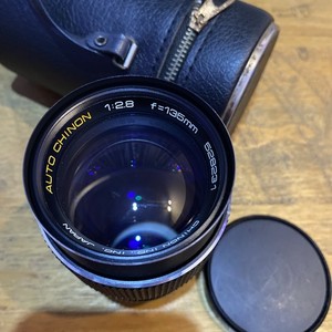 Chinon Auto f2.8 135mm Lens M42 - Excellent Condition - Cleaning mark